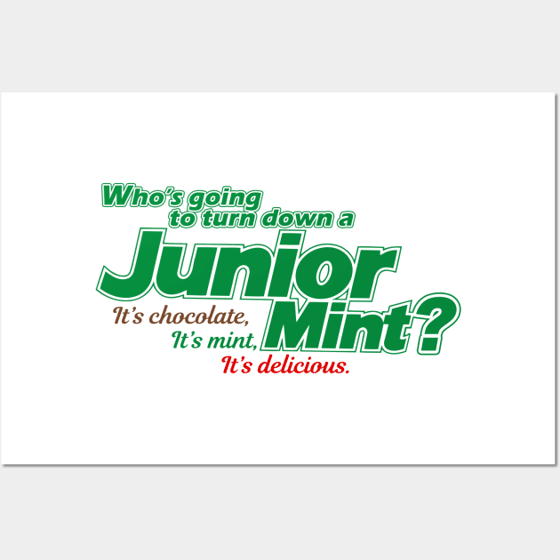 Who's going to turn down a Junior Mint? Wall Art by CarbonRodFlanders